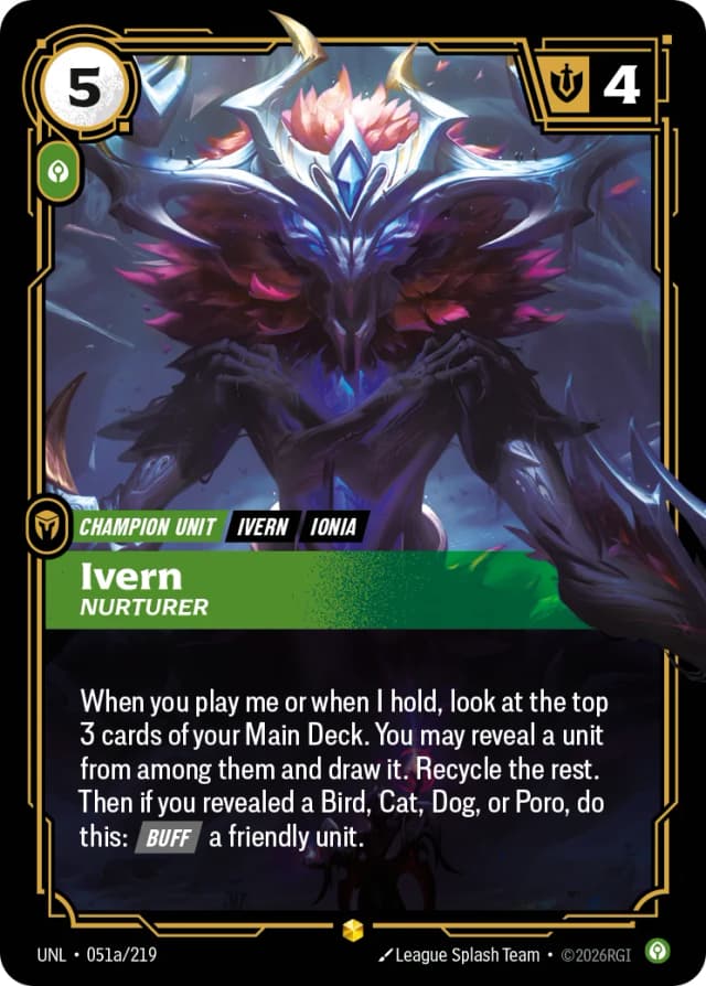 Ivern, Nurturer